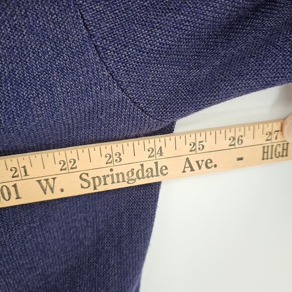 VTG Cypress Links Cardigan Sweater XL Button Up Golf Wear Preppy Office USA Made - Picture 3 of 5